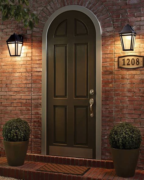 15 Inspirations Hanging Outdoor Lights on Brick