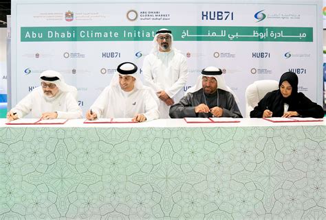 Launch of the Abu Dhabi Climate Initiative