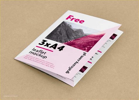 A5 Size Brochure Templates Psd Free Download Of Free Tri Fold A4 ...