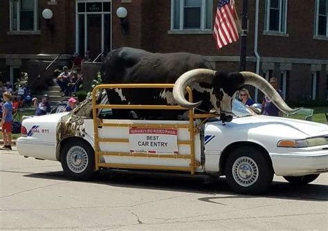 'Everybody knows Howdy Doody': The inside story of the viral bull riding shotgun in Nebraska