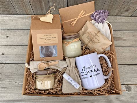 Coffee Care Package, Coffee Gift Basket, Coffee & Mug Gift, Birthday Gift Basket, Thank You Gift ...