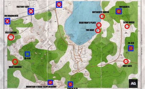 Eft Interchange Map Exits Escape From Tarkov Woods Map Extraction ...