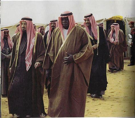 Ugandan dictator Idi Amin in exile in Saudi Arabia in the year following his overthrow, 1980. 9 ...