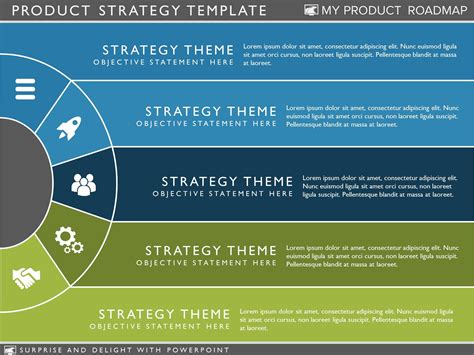 Five Steps Infographic Concept Template for Powerpoint | Strategic planning template, Product ...