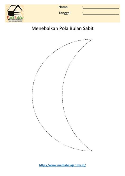 Detail Mewarnai Gambar Bulan Sabit Koleksi Nomer 31