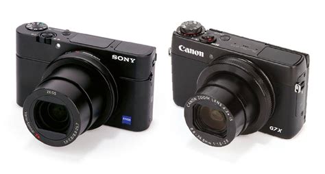 Sony RX100 III vs Canon G7 X