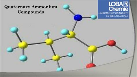 PPT - Quaternary Ammonium Compounds PowerPoint Presentation, free ...