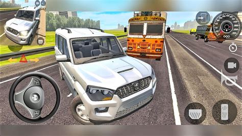 New Mahindra Scorpio Car Driving in Indian Car Simulator 3d | Car Games Android Gameplay - YouTube