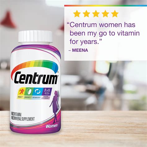 Bingua.com - Centrum Women (250 Count) Multivitamin / Multimineral ...