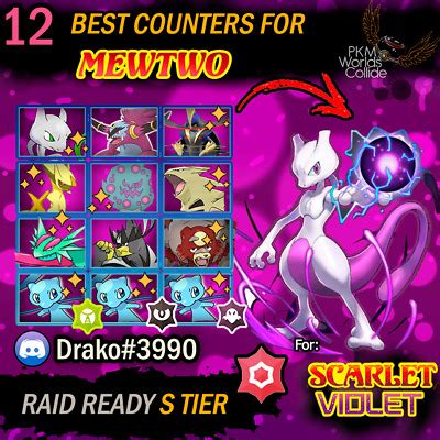 Mewtwo Tera Raid Counters Battle Ready Bundle ⚡POKÉMON SCARLET and ...