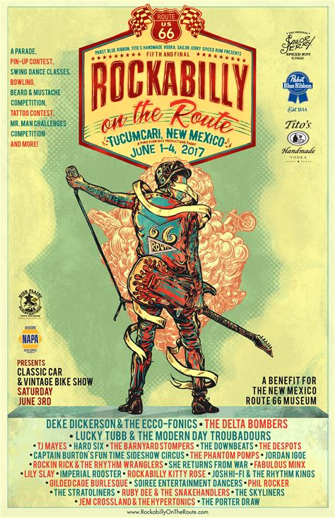 Poster for Rockabilly On the Route on Behance