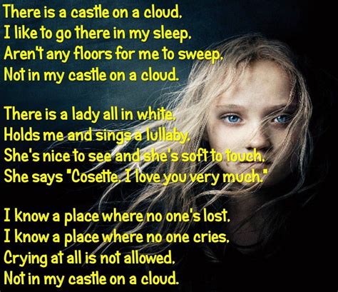 Cosette’s Castle or a Dashed Dream? | Les miserables, Bedtime songs, Movie songs