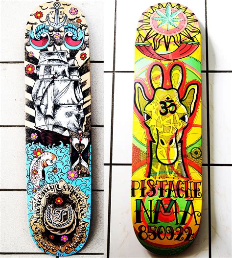 Skate Art Skateboard Artists – Pistache Artists