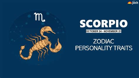 Personality Test: Scorpio Zodiac Sign Personality Traits and Suitable ...