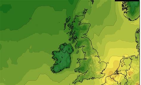 UK heatwave MAP: African plume to scorch Britain with temperatures hotter than Caribbean ...