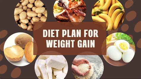 The Diet Plan for Weight Gain - A Step-By-Step Guide