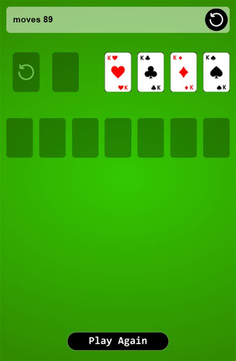 🕹️ Play Simple Solitaire Game: Free Online Minimalistic Klondike ...