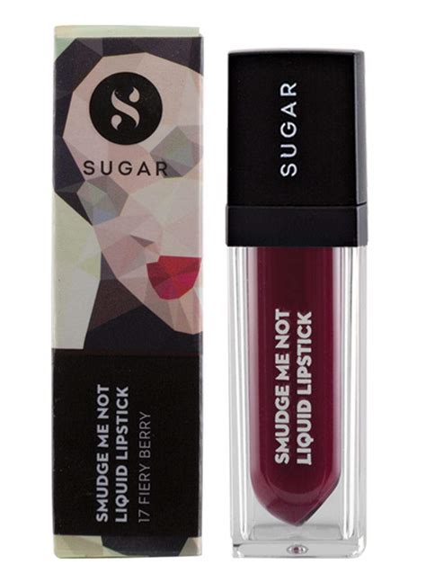 Smudge Me Not Liquid Lipstick - 17 Fiery Berry (Marsala) | SUGAR Cosmetics