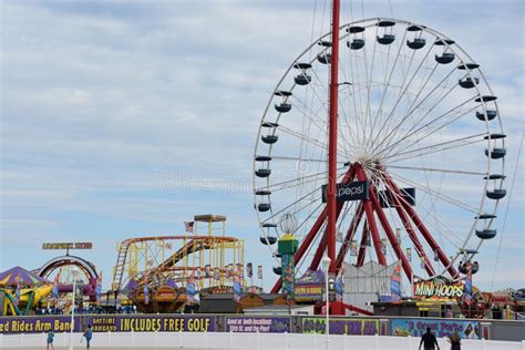 Jolly Roger Amusement Park in Ocean City, Maryland Editorial Stock ...