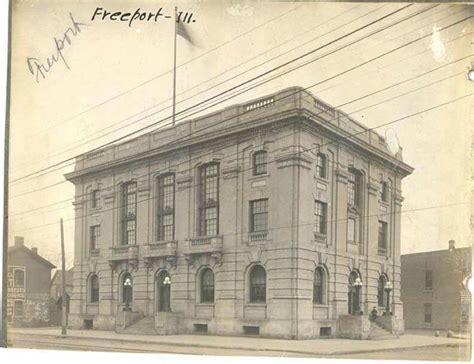 Freeport Illinois Post Office Before Renovation