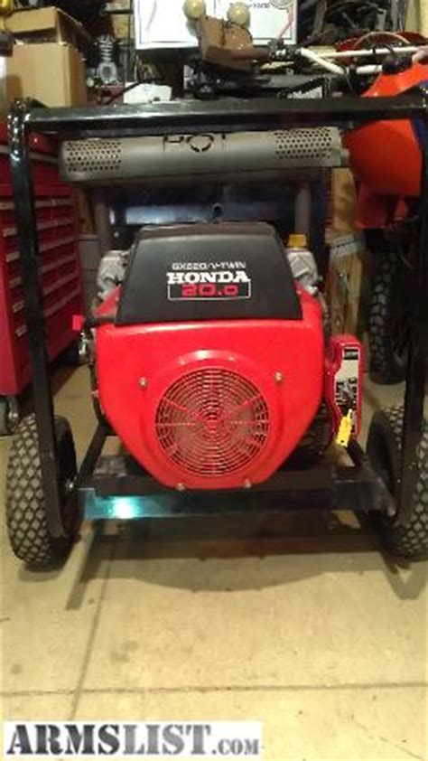 ARMSLIST - For Sale: 10,000 watt generator honda