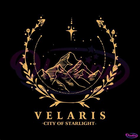 Velaris City Of Starlight Acotar Best SVG Cutting Digital Files ...