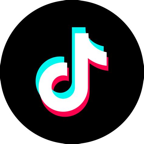 Tiktok logo icon, social media icon 23741129 PNG