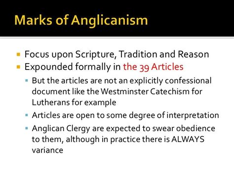 U3A Comparative religion: Anglicanism and Anglo-Catholicism