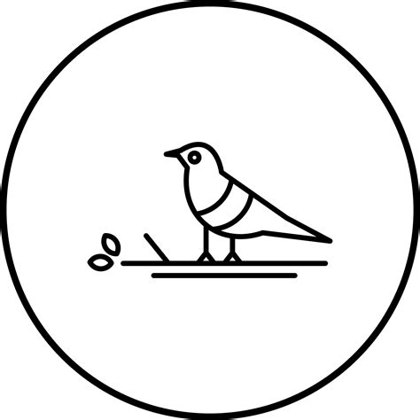 Bird Vector Icon 20687194 Vector Art at Vecteezy