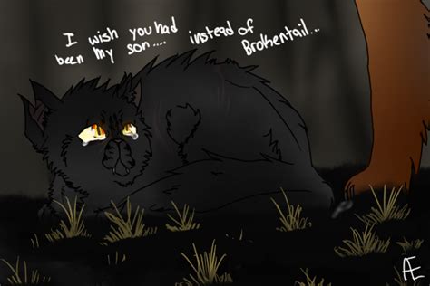 Yellowfang's Death by AlisonDenae on DeviantArt