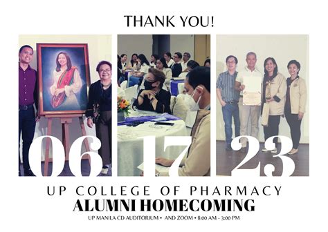 UP College of Pharmacy Alumni Association holds first hybrid Alumni Homecoming – UP Alumni Website