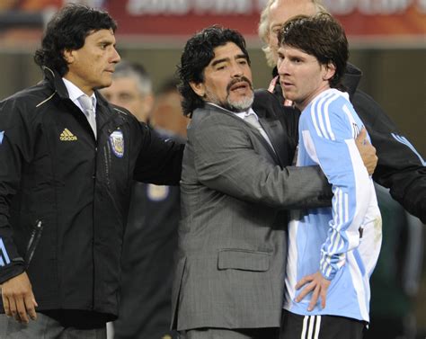 The history behind Lionel Messi's tribute to Diego Maradona