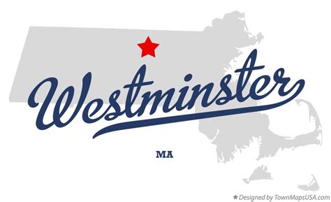 Map of Westminster, MA, Massachusetts