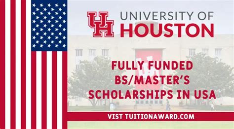 The University of Houston Scholarship 2023 in the USA | Tuition Award