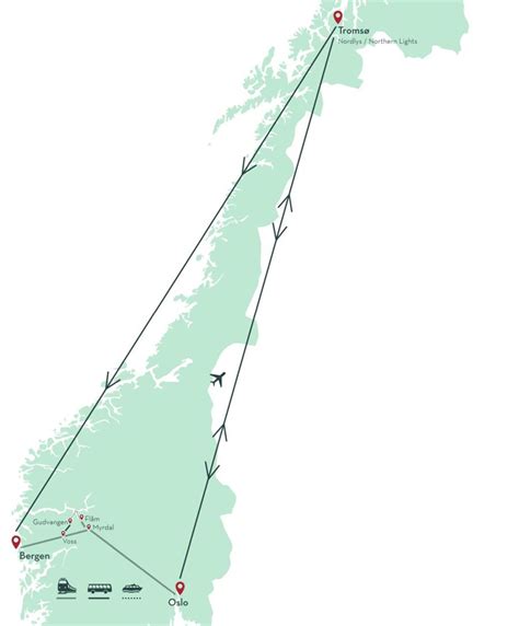 Northern Lights & Norway in a nutshell from Oslo in Norway | VisitNordic