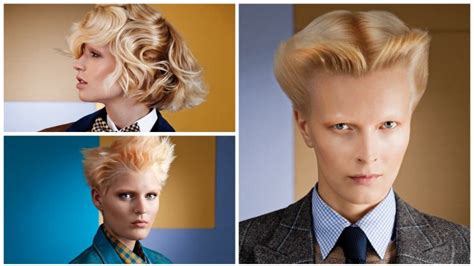 Hair that blurs the lines between masculine and feminine hairstyles