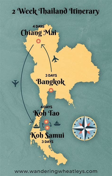 The Perfect 2-Week Thailand Itinerary | Thailand itinerary, Thailand ...