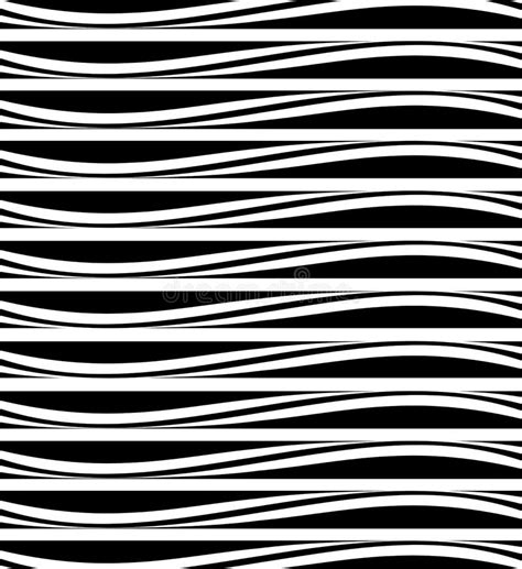 Background of Black and White Horizontal Stripes Stock Vector - Illustration of striped ...