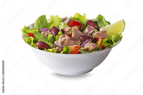 Tuna salad Stock Photo | Adobe Stock