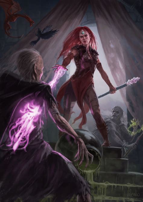 ArtStation - Eldritch Blast, Vilenko Vujicevic Digital Art Fantasy ...