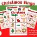 Christmas Bingo Printable, Christmas Printables for Kids, Holiday Bingo ...