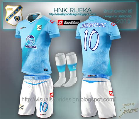 Visual Sportwear Unique Design: HNK RIJEKA - VISUAL & LOTTO