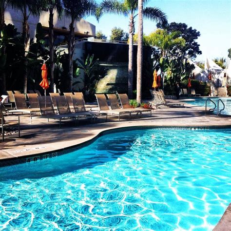 A beautiful morning by the pool at the San Diego Marriott Marquis & Marina. #hotel #travel # ...