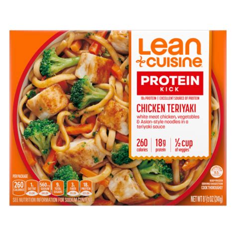 Lean Cuisine Frozen Teriyaki Chicken Meal, 8.5 oz - Smith’s Food and Drug