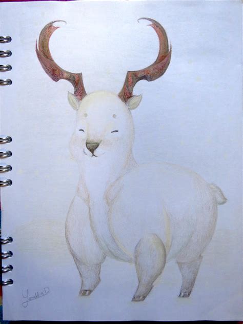 Fat deer by Yereren on DeviantArt