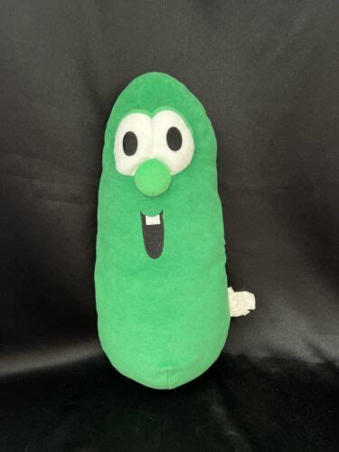 Veggie Tales Larry the Cucumber Plush 14" Plush | #4584791294