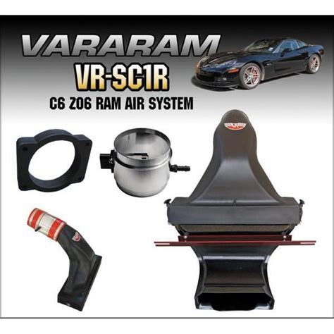 Corvette Ram-Air Intake System - Vararam "Snake Charmer" VR-SC1R (06-1- FREE Shipping ...