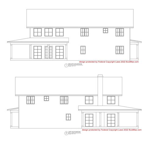 BM3945-Farmhouse Barndominiums - Buildmax House Plans Plumbing Plan ...