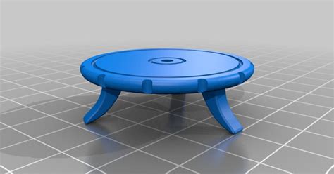 Miniature Presentation Display Stand Table by acmegeek | Download free STL model | Printables.com