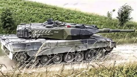 Danish Leopard 2 Tanks Live Fire At Grafenwoehr DE - YouTube